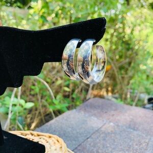 925Silver Hoop Earrings